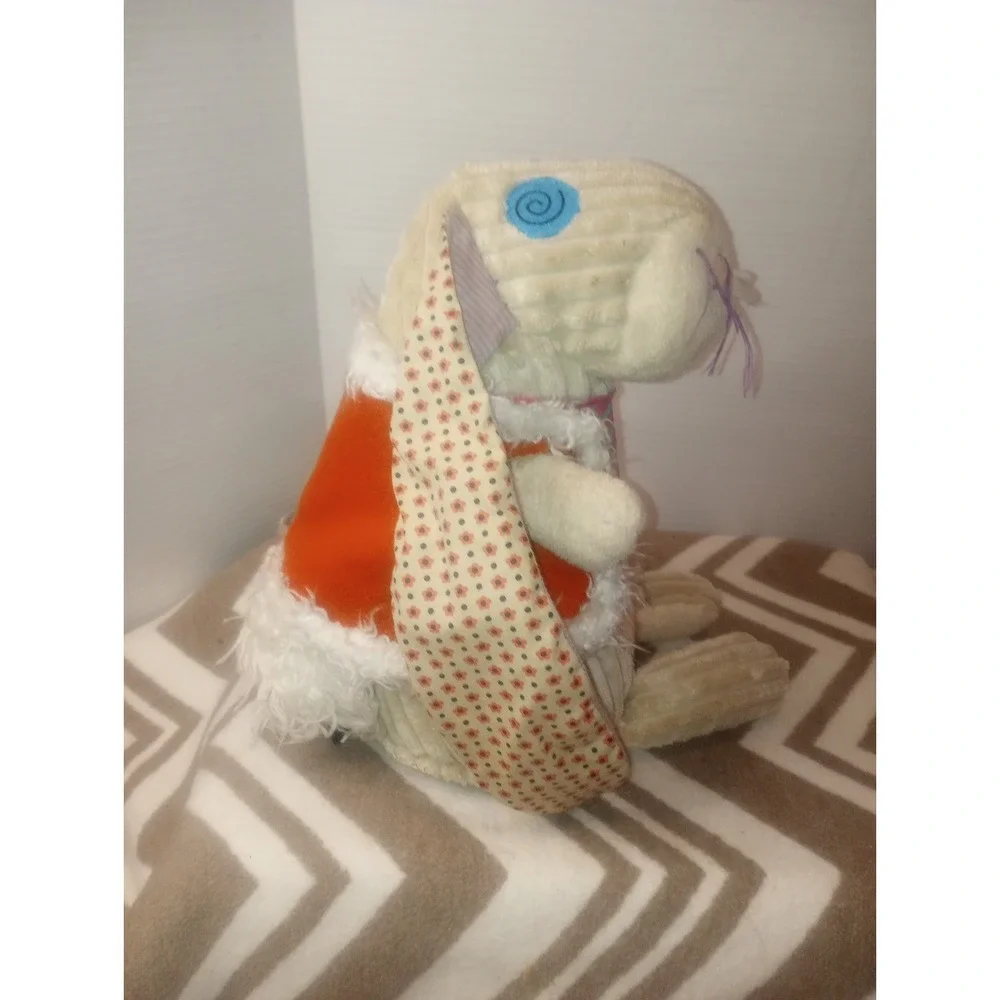 Original Deglingos Lapinos The Rabbit Plush Multicolor Corduroy‎ Floppy Plush